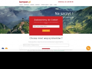 Kompan - wady stron internetowych i reklama